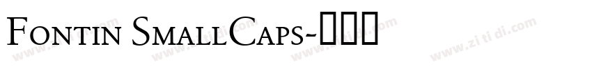 Fontin SmallCaps字体转换 Fontin SmallCaps字体转换